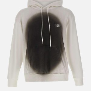 Felpa con stampa spray