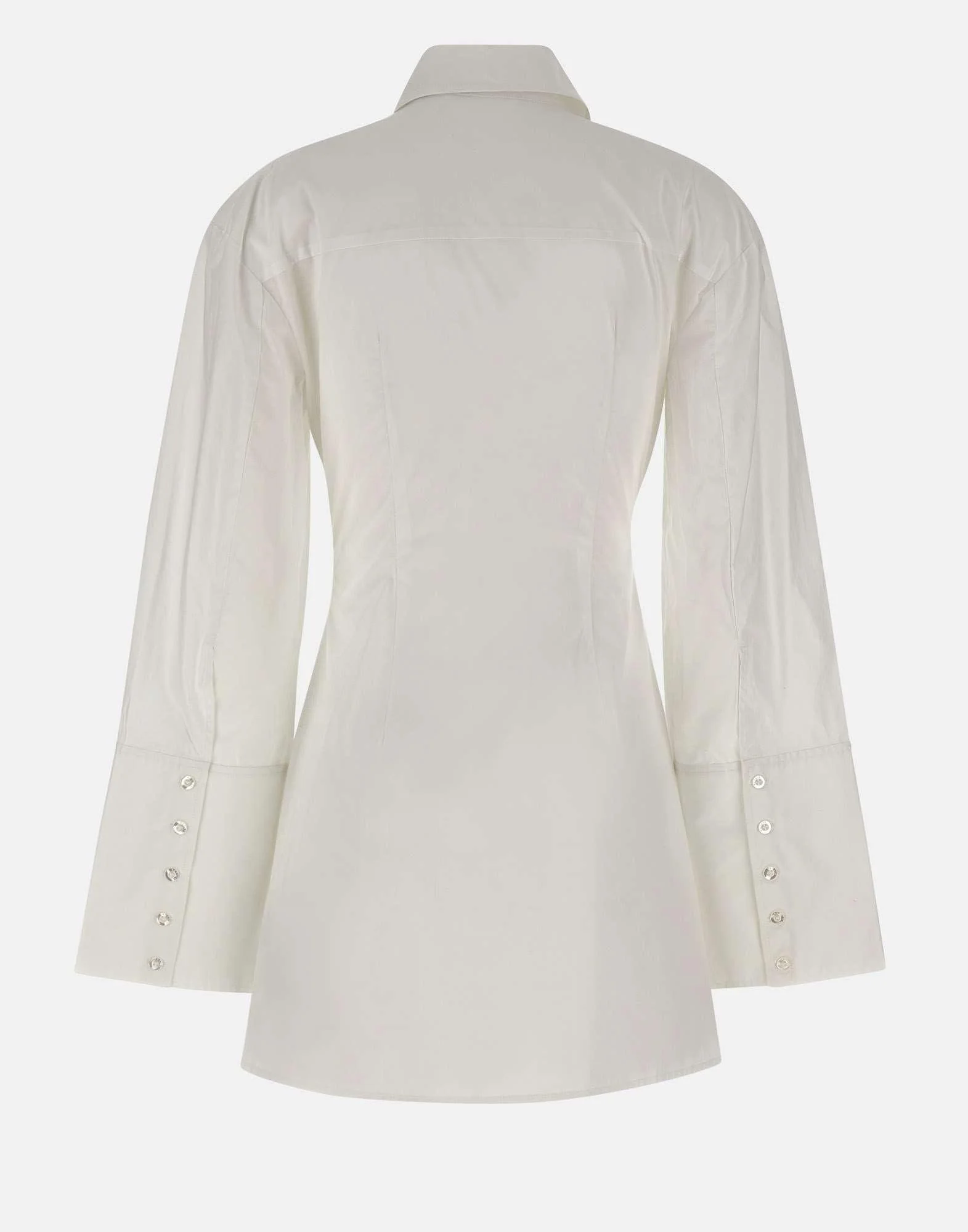 Abito camicia con arricciatura - immagine 4