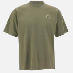 T-shirt in jersey di cotone biologico pettinato