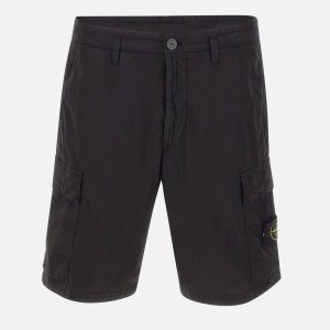 Bermuda in tela di cotone stretch "Paracadute"