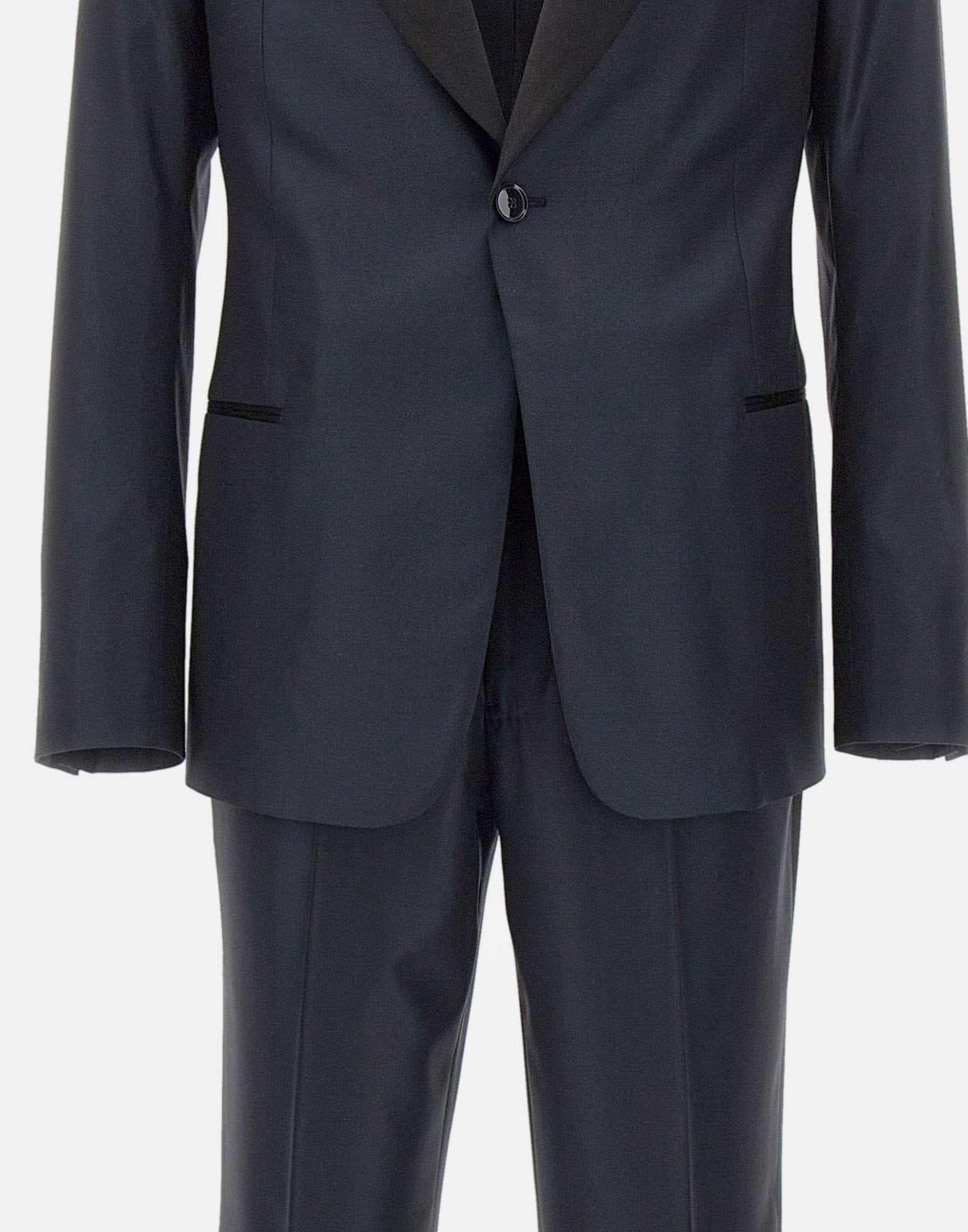 Abito monopetto in misto lana - immagine 5