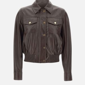 Giacca in pelle "Biada"