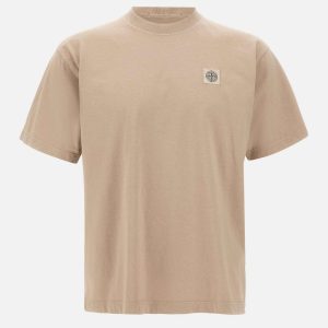 T-shirt in jersey di cotone biologico pettinato