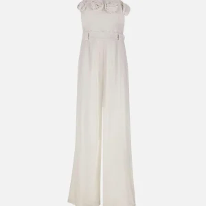 Jumpsuit in lino e viscosa