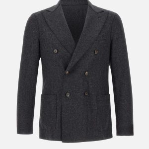 Blazer doppiopetto in lana