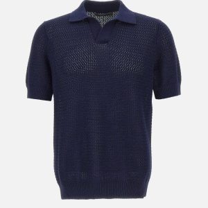 Polo in maglia di cotone