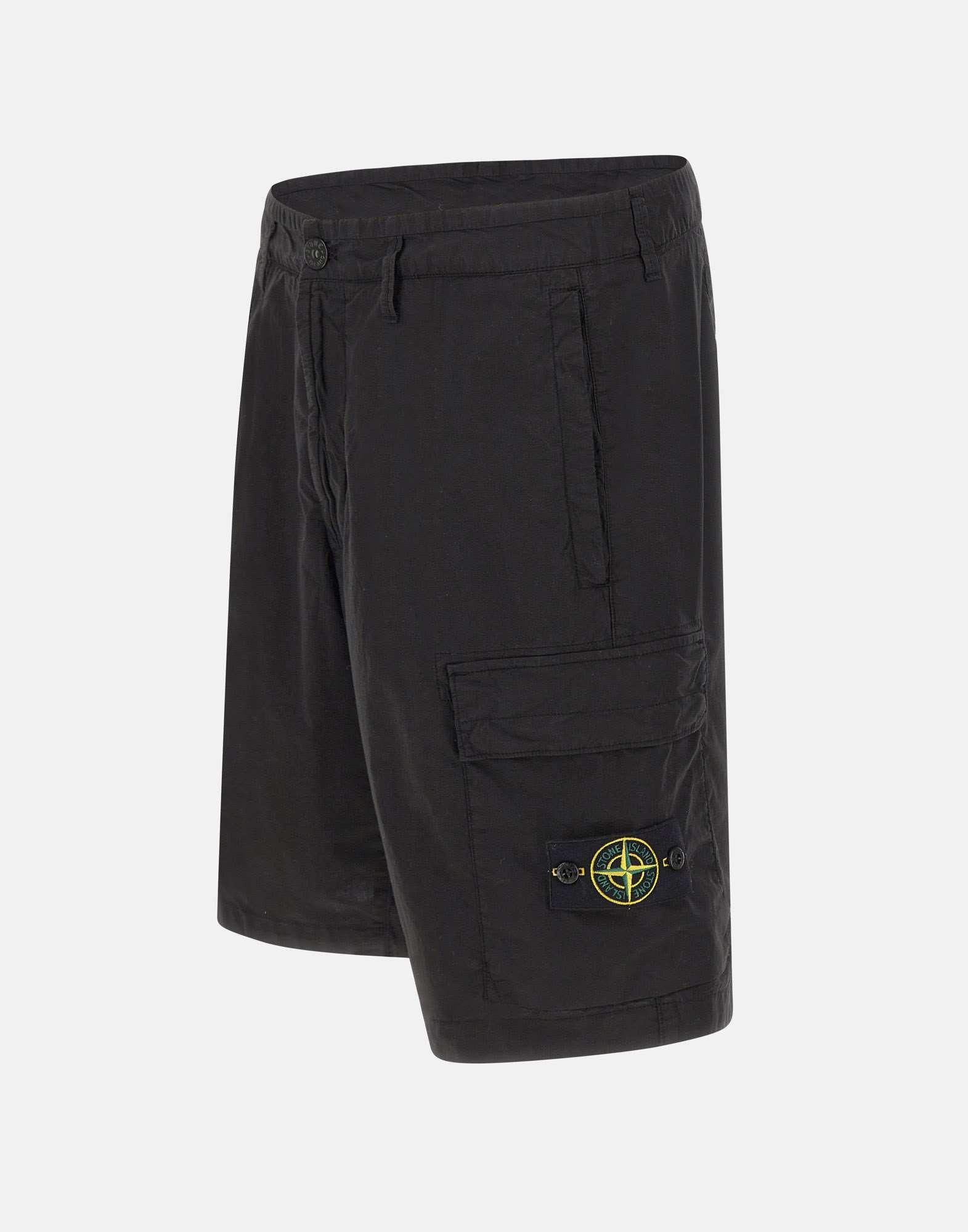 Bermuda in tela di cotone stretch "Paracadute" - immagine 3