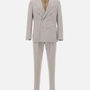 Abito doppiopetto in lana