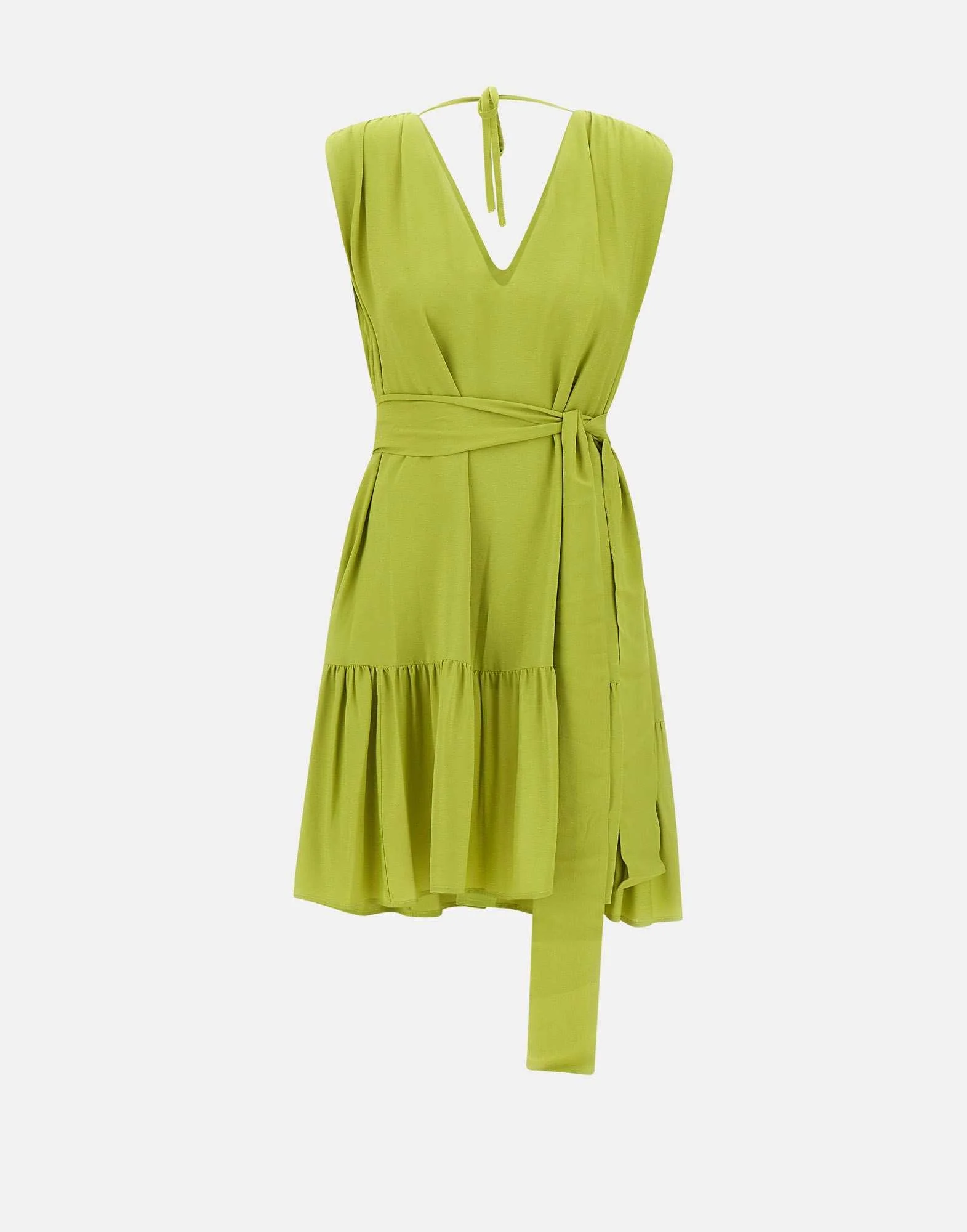 Abito corto in viscosa