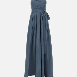 Abito bustier in taffetà