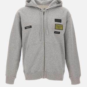 Felpa con patch logo