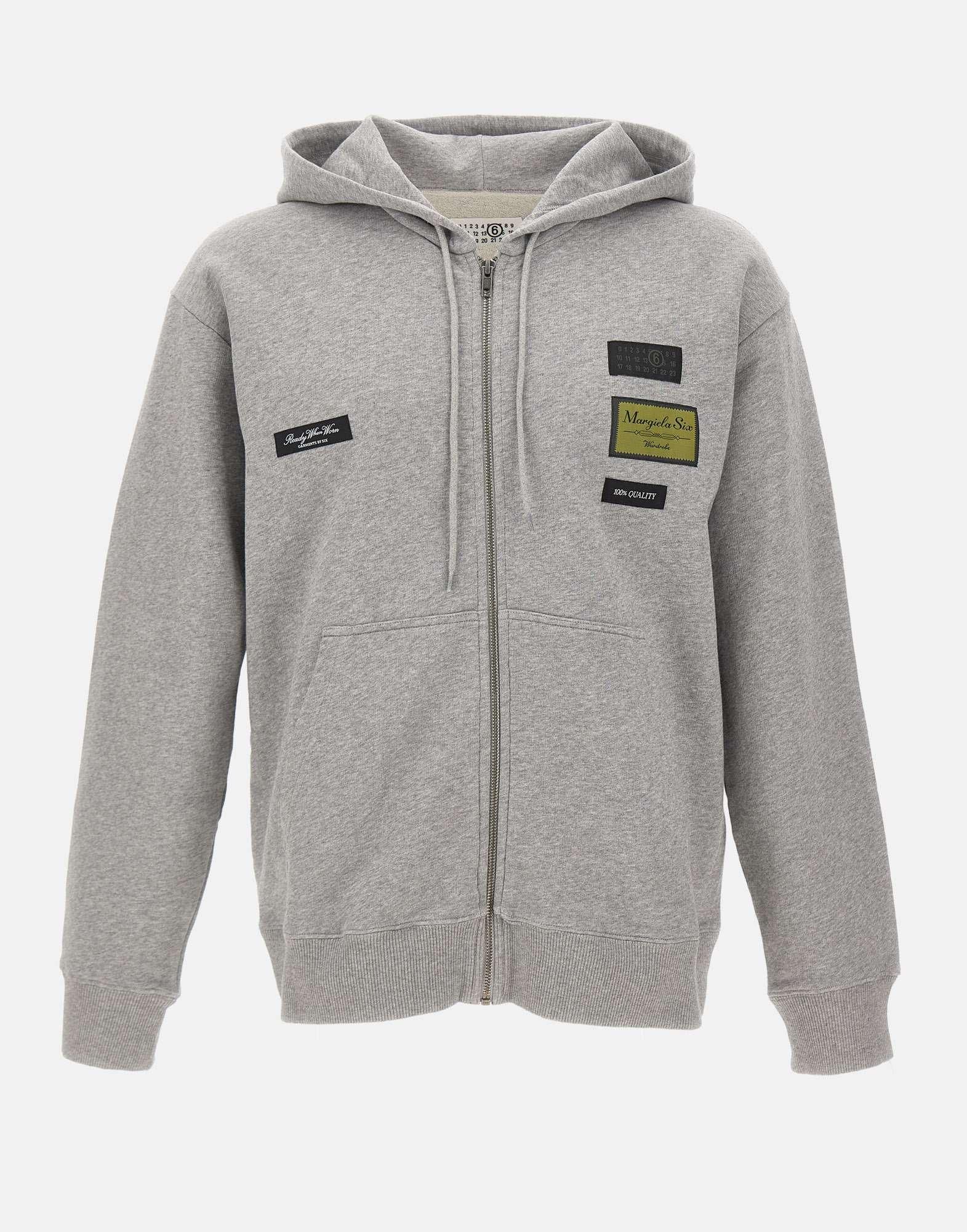 Felpa con patch logo