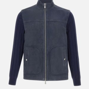 Giacca con doppia texture