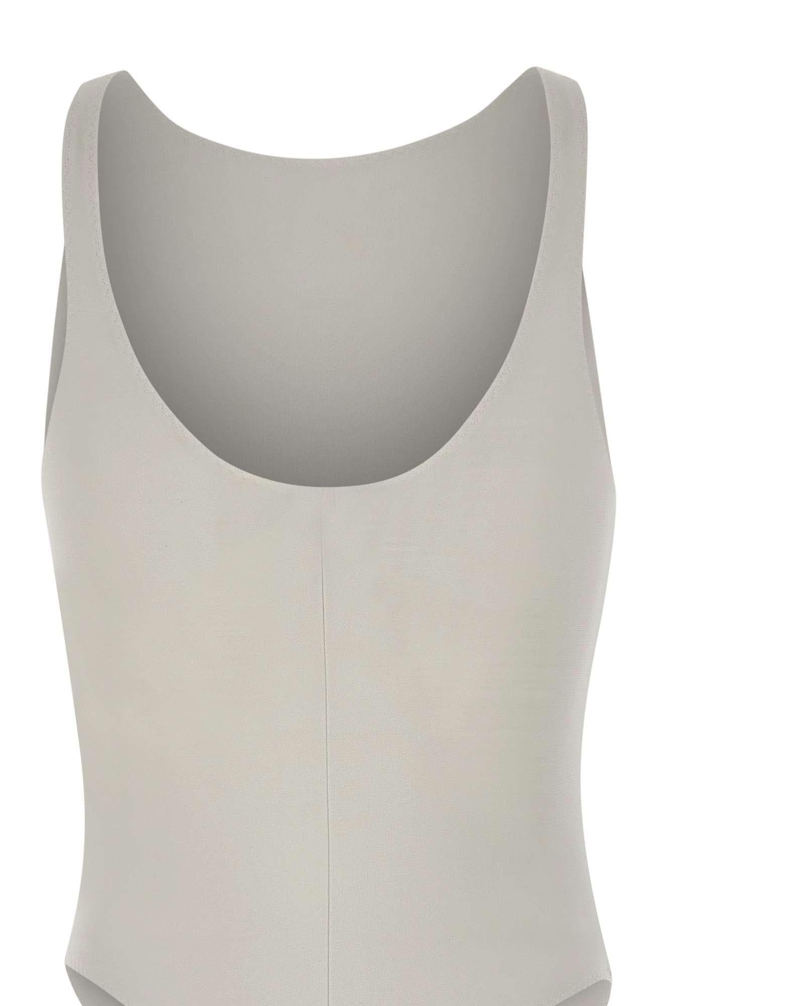 Body in jersey crêpe con dettagli logo - immagine 6