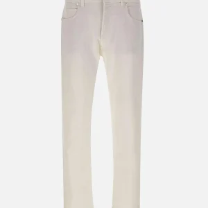 Pantalone cinque tasche in cotone