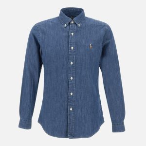 Camicia "Core replen" in denim di cotone