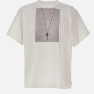 T-shirt over con stampa chiave