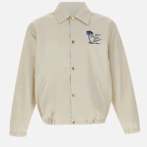 Giacca "Slogan Palmiers"