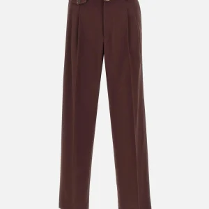 Pantaloni ampi in viscosa