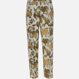 Pantaloni "Leda" in seta