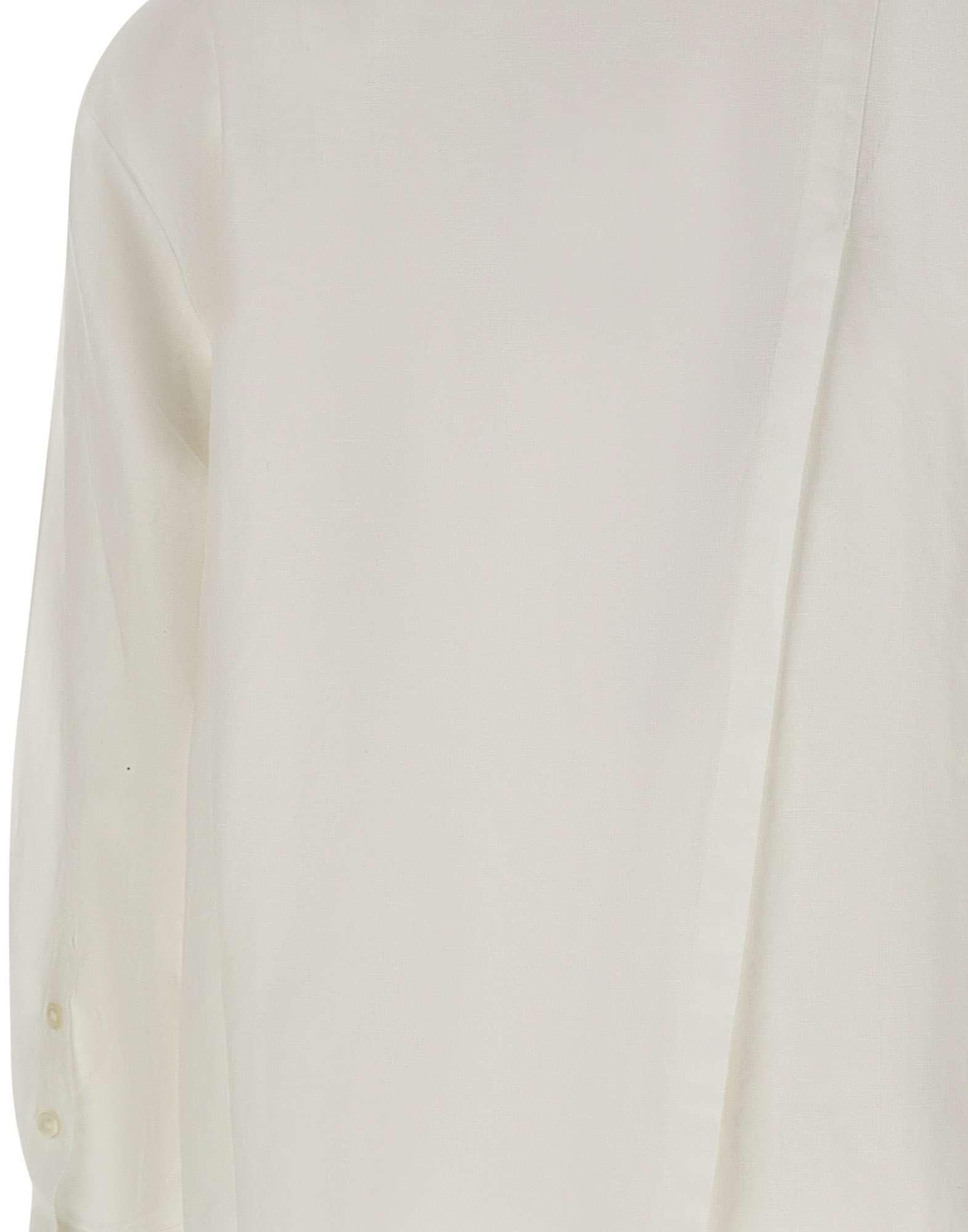 Camicia "Boyfriend" in misto cotone e lino - immagine 6