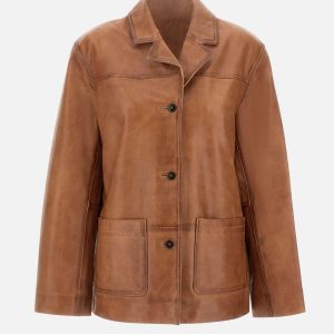 Giacca in pelle "Marina"