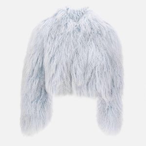 Pelliccia "Marina " in pelliccia di agnello tibetano