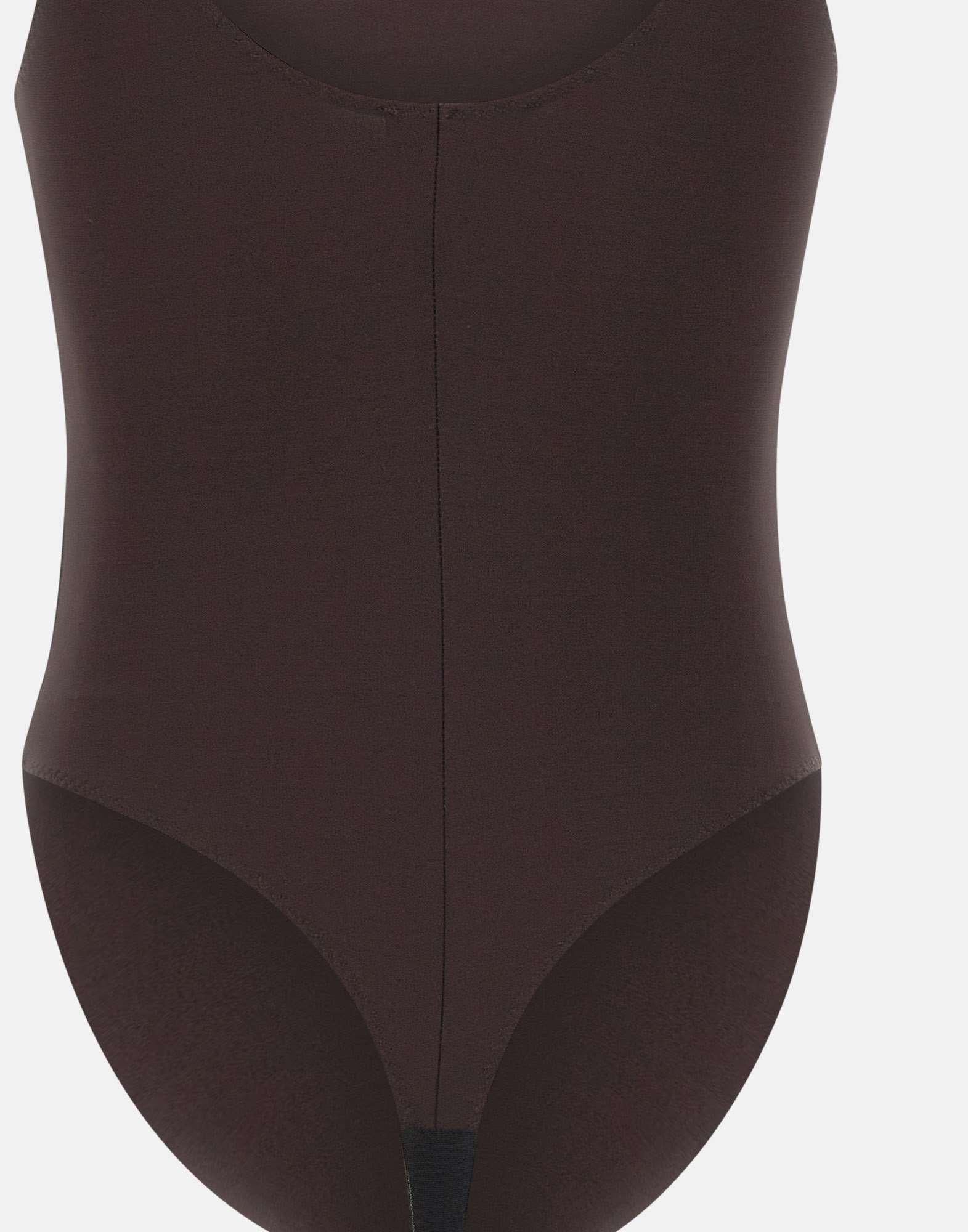 Body in jersey crêpe con dettagli logo - immagine 6