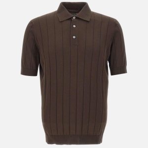 Polo in crepe di cotone