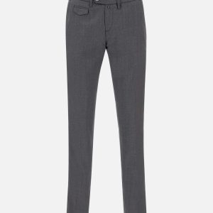 Pantaloni "Michelangelo" in cotone e lyocell