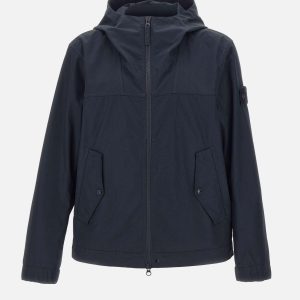 Giacca in cotone con cappuccio