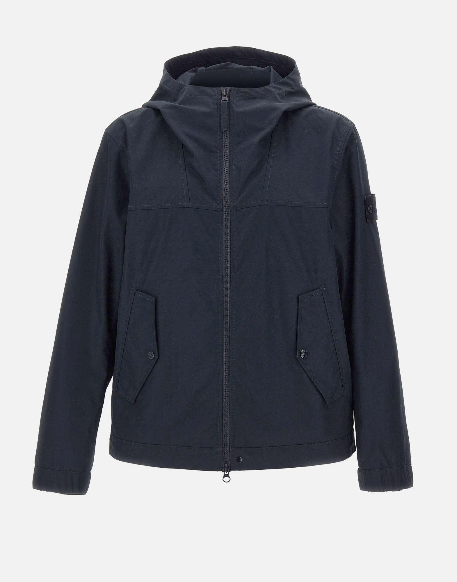 Giacca in cotone con cappuccio