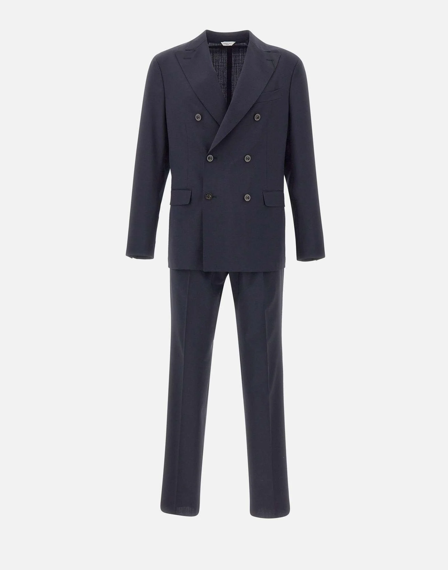 Abito doppiopetto in misto lana