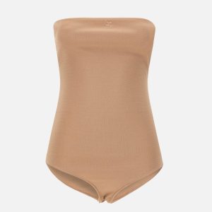 "Bustier Lingerie Jersey Bodysuit"