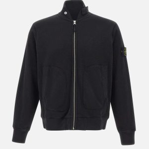 Felpa in cotone biologico a punto rete