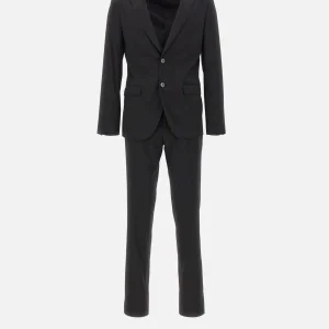 Abito slim in misto viscosa stretch