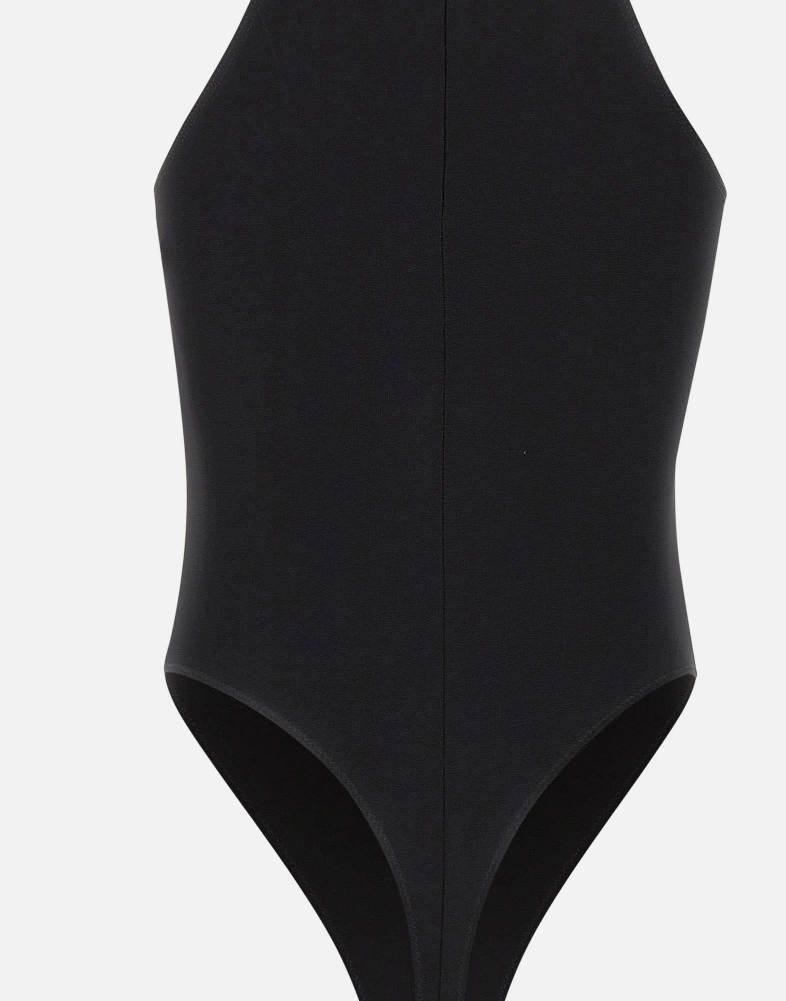 Body in jersey crêpe con dettaglio gioiello - immagine 5