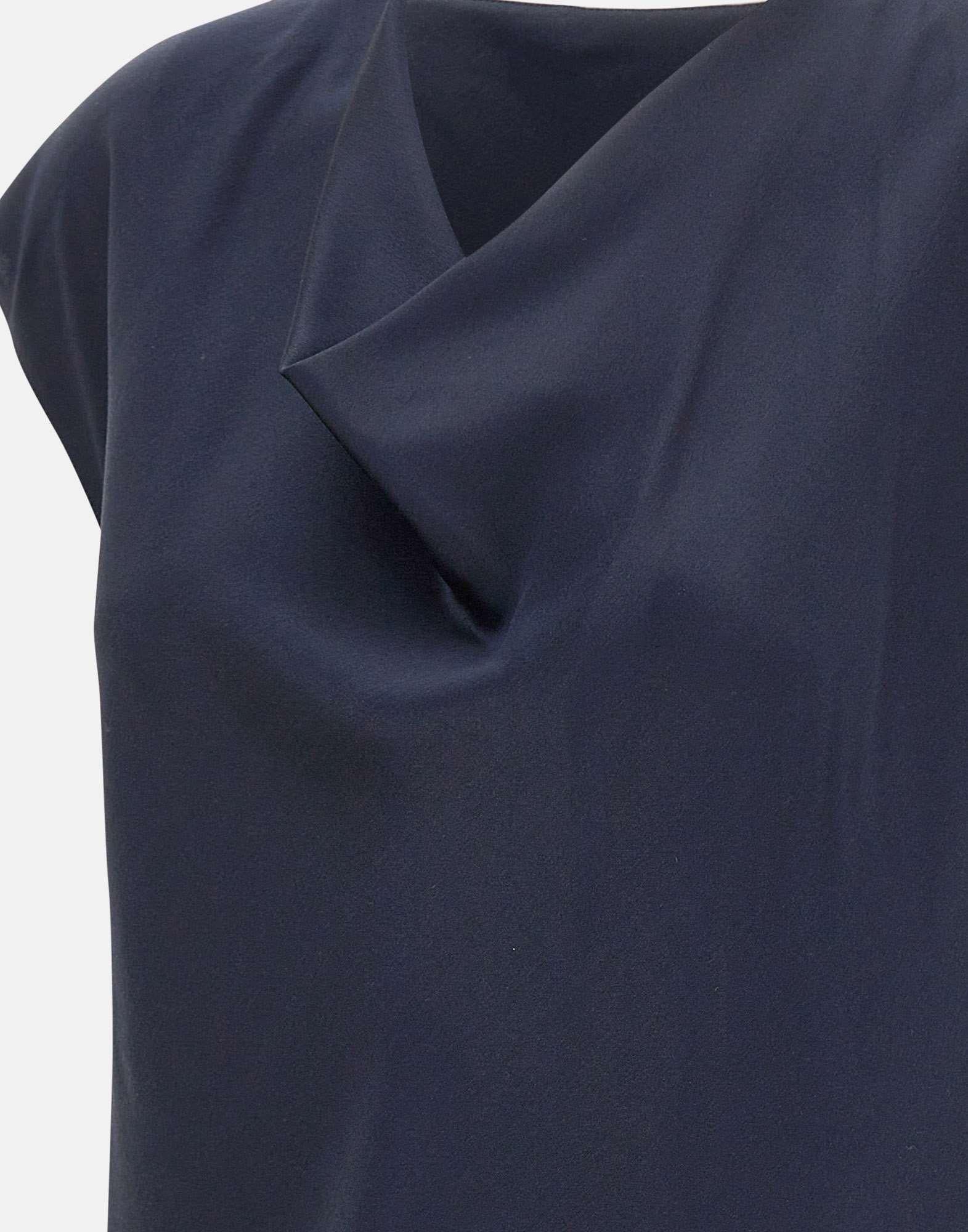 Camicetta in seta con scollo a cappuccio - immagine 5