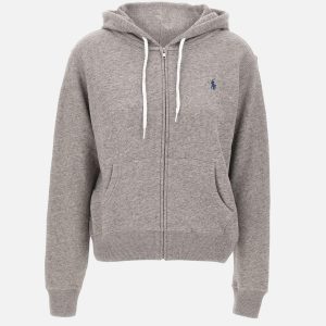 Felpa con cappuccio e cerniera