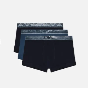 Set tre pack boxer in cotone stretch