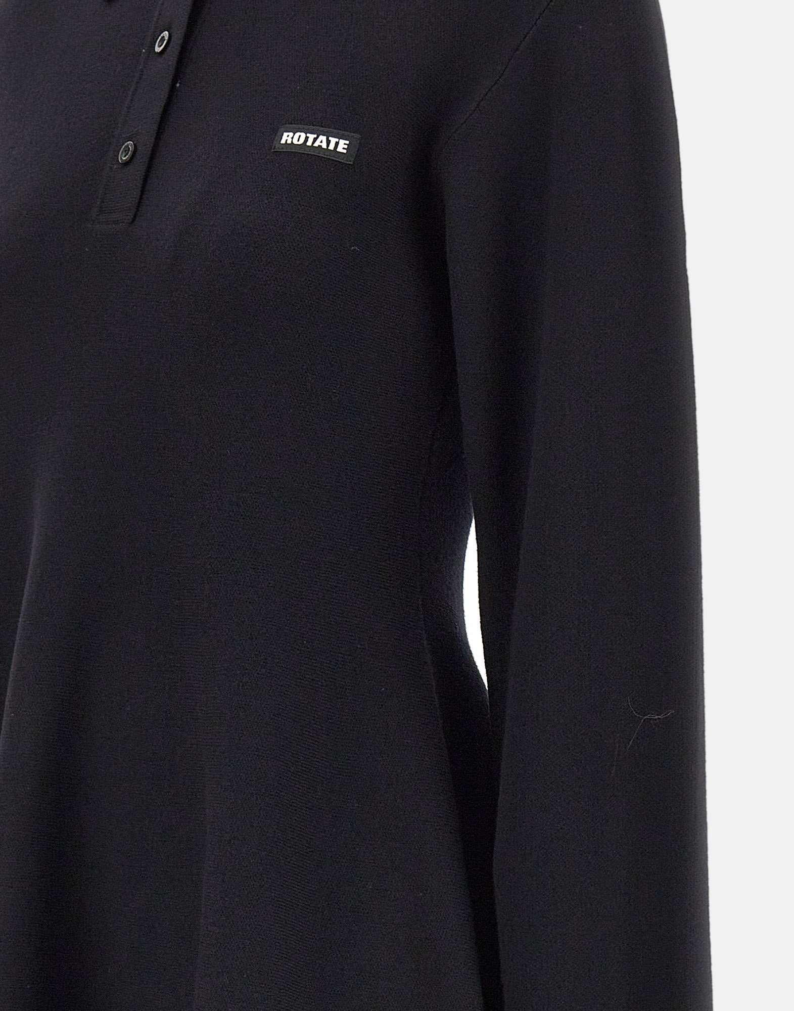 "Slinky Knit Polo Dress" - immagine 5