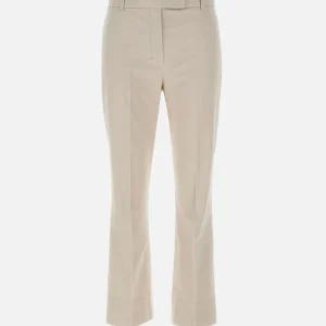 Pantaloni "Felice" in gabardina di cotone