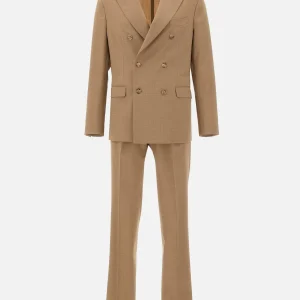 Abito doppiopetto in misto lana