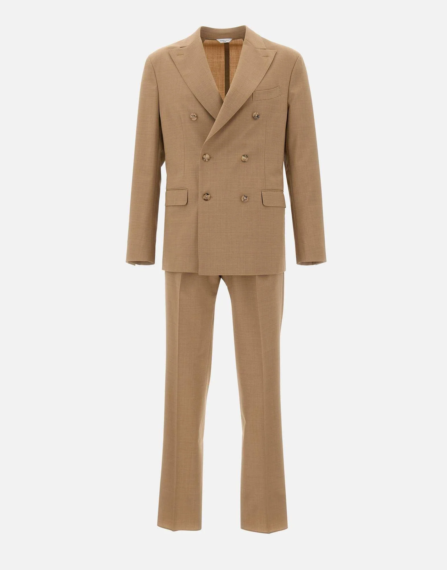 Abito doppiopetto in misto lana