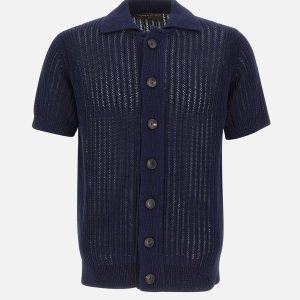 Camicia in maglia di cotone
