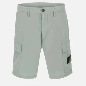 Bermuda in tela di cotone stretch "Paracadute"