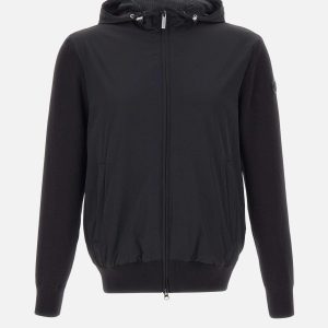 Giacca ibrida sfoderata con cappuccio