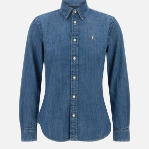 Camicia "Bsr" in denim di cotone