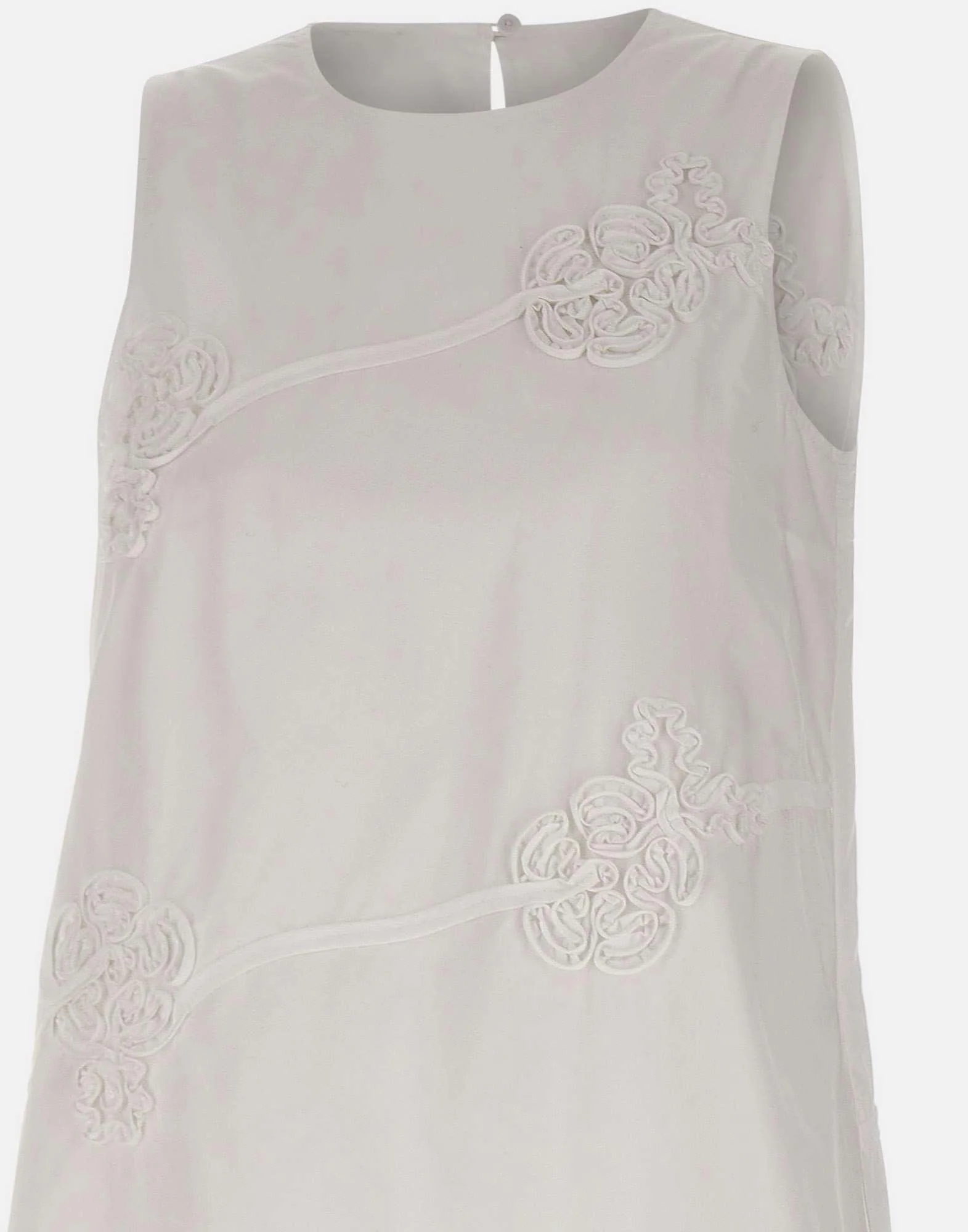 Abito con fiori ricamati - immagine 6