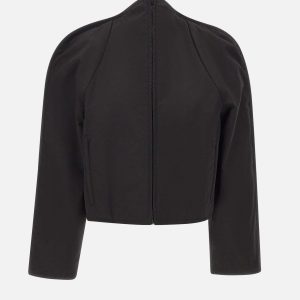 Giacca in nylon e cotone